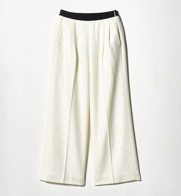 UNITED ARROWS「フラノ スパンコール イージー パンツ」|その他|