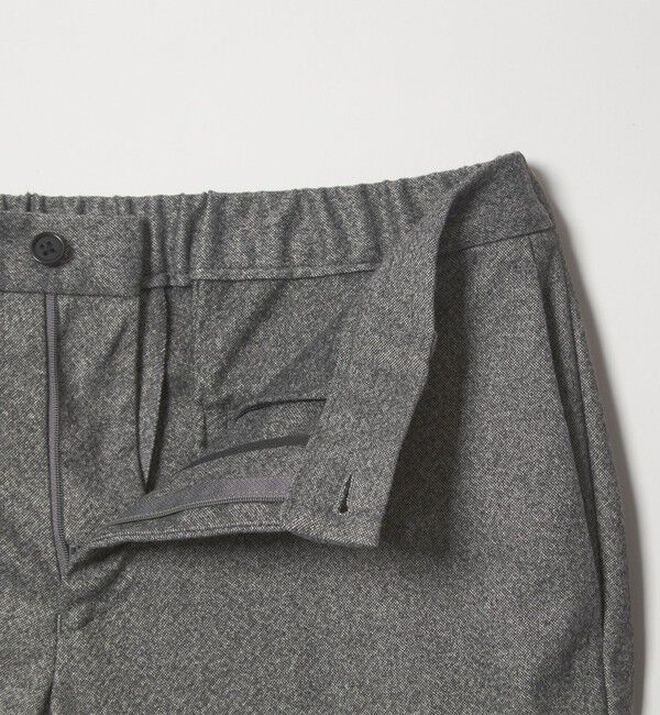 UNITED ARROWS「ホームスパン ジャージー ノープリーツ パンツ UA COZY ウォッシャブル ヨコストレッチ 防しわ」|スーツ|