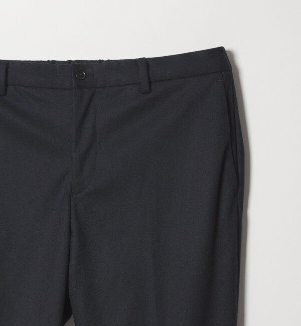 UNITED ARROWS「ホームスパン ジャージー ノープリーツ パンツ UA COZY ウォッシャブル ヨコストレッチ 防しわ」|スーツ|