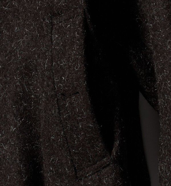 UNITED ARROWS「＜District＞ブラウン ツイード ジップブルゾン」|ブルゾン・スタジャン|