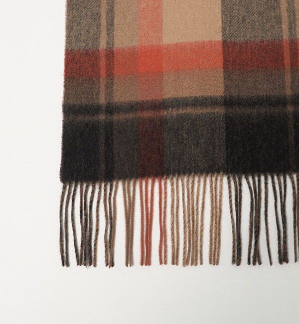 UNITED ARROWS「カシミヤ リバーシブル チェックマフラー」|マフラー|