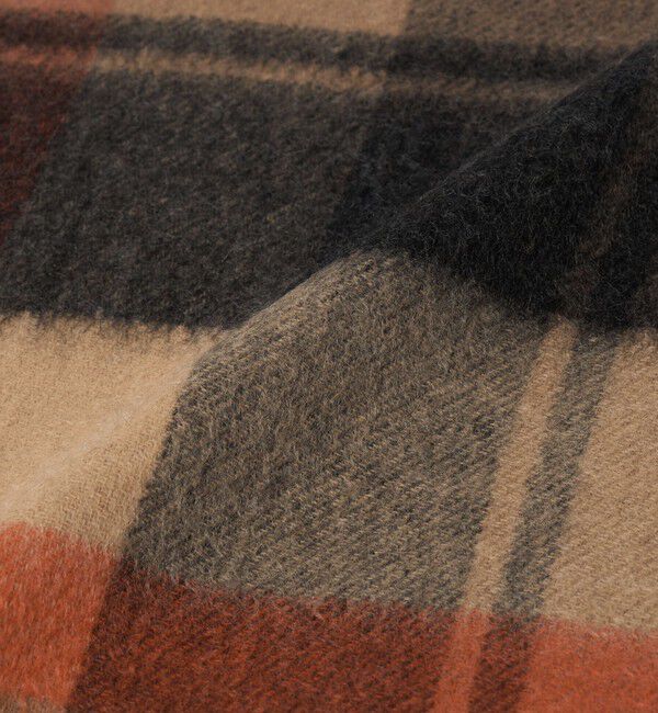 UNITED ARROWS「カシミヤ リバーシブル チェックマフラー」|マフラー|