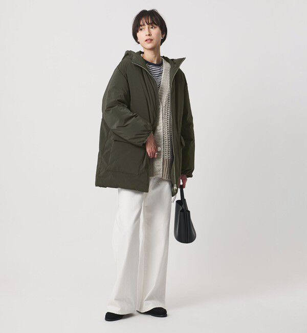 UNITED ARROWS「フーディド ダウンコート」|ダウン|