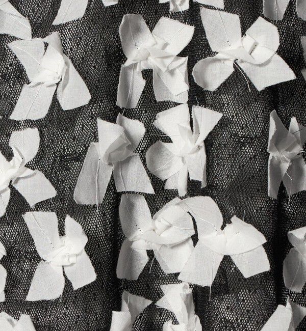 AEWEN MATOPH「＜AEWEN MATOPH＞ドットチュールリボンノースリーブ」|シャツ・ブラウス|