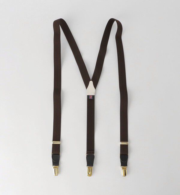 UNITED ARROWS green label relaxing「＜ALBERT THURSTON＞25mm サスペンダー」|サスペンダー|DK.BROWN