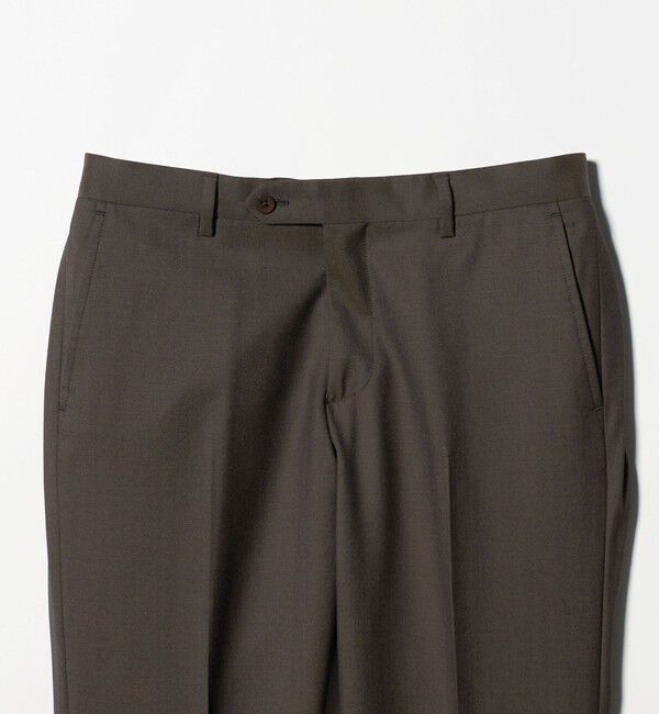 UNITED ARROWS green label relaxing「REDA サージ スリム ノープリーツ スーツパンツ」|スラックス|