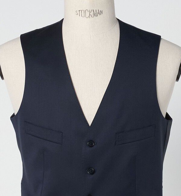 UNITED ARROWS green label relaxing「REDA サージ スリム 5B スーツベスト」|ベスト・ジレ|