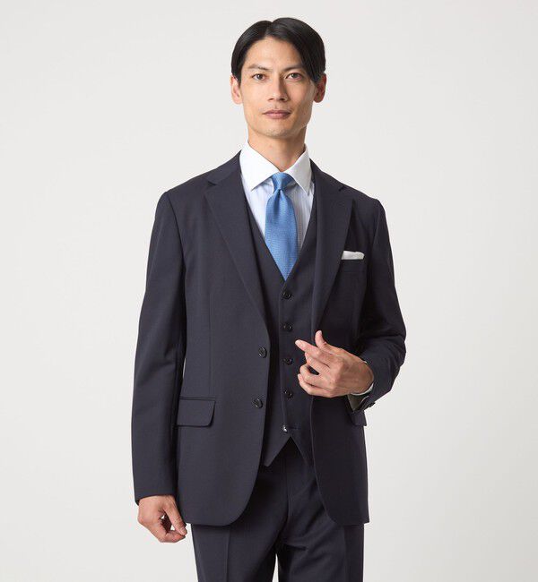 UNITED ARROWS green label relaxing「コットン シャドーストライプ クレリック ワイドカラー ドレスシャツ -イージーアイロン-」|シャツ・ブラウス|