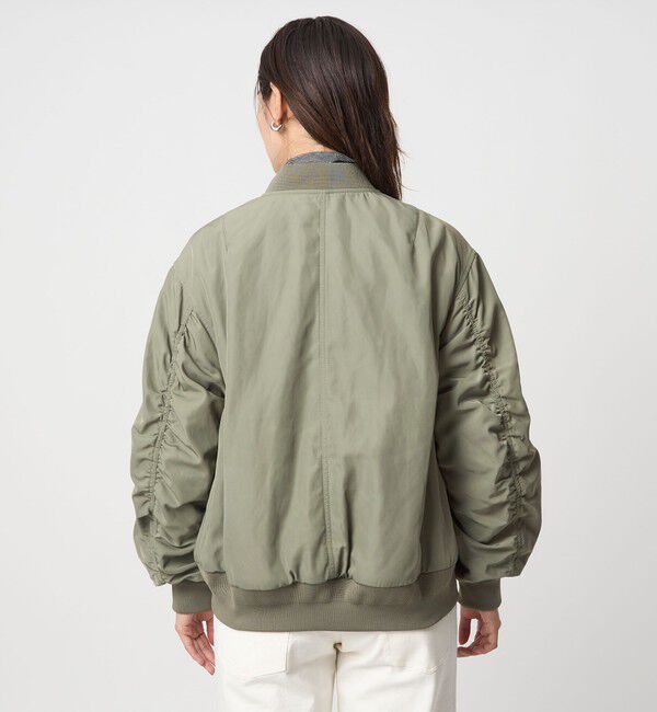 UNITED ARROWS green label relaxing「ツイル コクーン MA-1 ウォッシャブル 撥水 吸湿発熱」|ブルゾン・スタジャン|