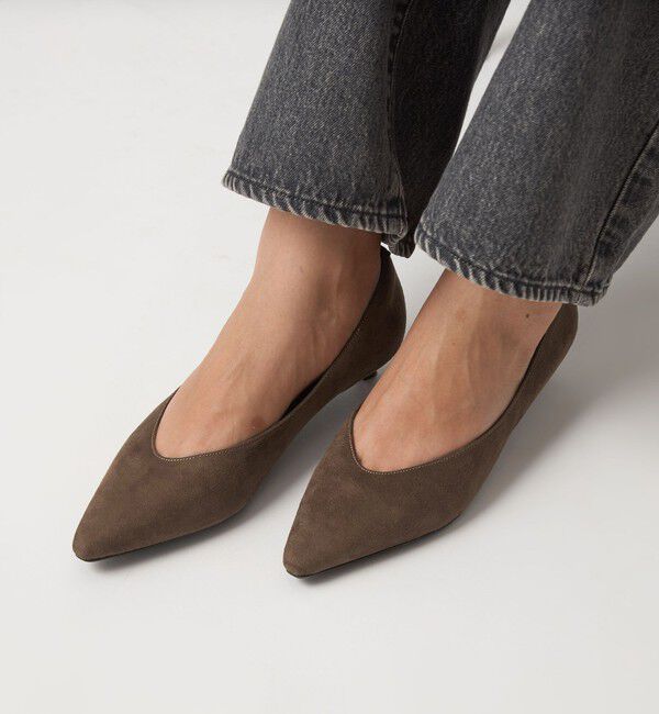 UNITED ARROWS green label relaxing「ポインテッド パンプス 撥水」|パンプス|