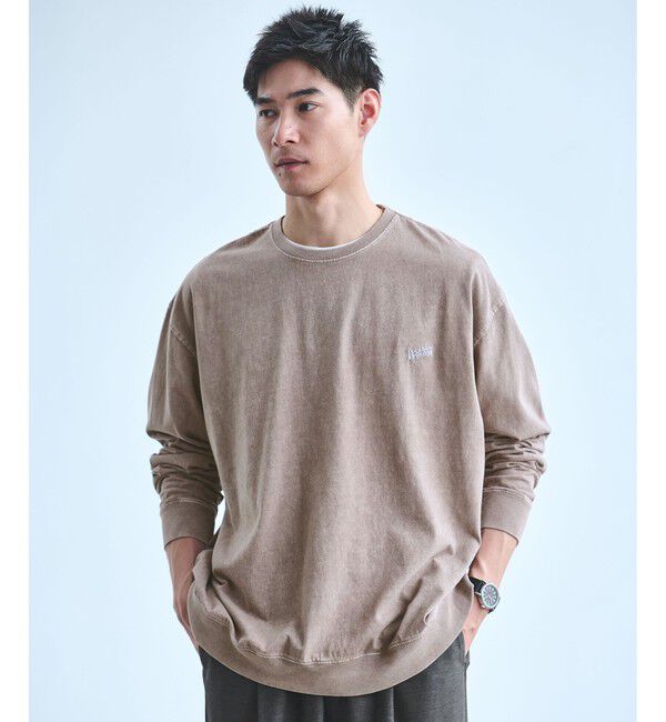 UNITED ARROWS green label relaxing「【別注】＜SCREEN STARS＞GLR フェード クルーネック ロングスリーブ Tシャツ」|Tシャツ・カットソー|