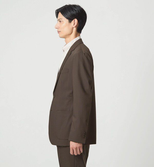 UNITED ARROWS green label relaxing「A+ TW カラーギャバ 2B スタンダード 2P ジャケット -ウォッシャブル・ストレッチ-」|テーラードジャケット|