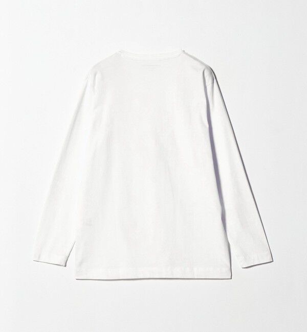 UNITED ARROWS green label relaxing「LONG FIBER COTTON クリア Vネック 長袖 Tシャツ」|Tシャツ・カットソー|