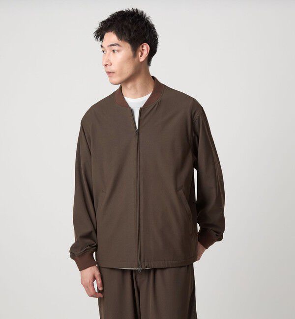 UNITED ARROWS green label relaxing「FREELITCH リブ ブルゾン -ストレッチ-」|ブルゾン・スタジャン|