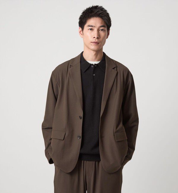 UNITED ARROWS green label relaxing「FREELITCH カジュアル 2B ジャケット -ストレッチ-」|テーラードジャケット|