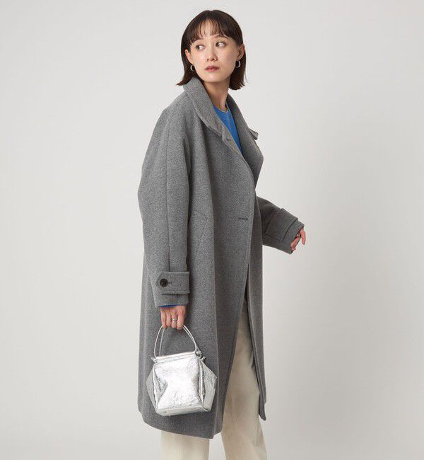 UNITED ARROWS green label relaxing「［size SHORT/TALLあり］SENTDALE WOOL スタンドカラー ロング コート」|その他|