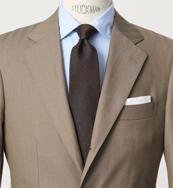 UNITED ARROWS green label relaxing「GLR ジャパン ヴィンテージ 8.0cm ソリッド ネクタイ」|ネクタイ・蝶ネクタイ|DK.BROWN