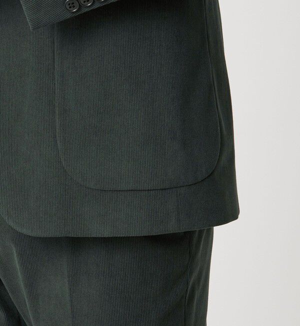 UNITED ARROWS green label relaxing「A+ コーデュロイ 2B スタンダード 2P ジャケット -ウォッシャブル、ストレッチ-」|テーラードジャケット|