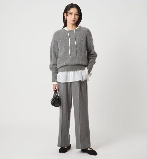 UNITED ARROWS green label relaxing「［size SHORT/TALLあり］ニーハイフレアパンツ ウラキモウ」|その他|