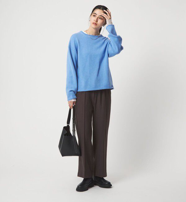 UNITED ARROWS green label relaxing「［size SHORT/TALLあり］ニーハイフレアパンツ ウラキモウ」|その他|