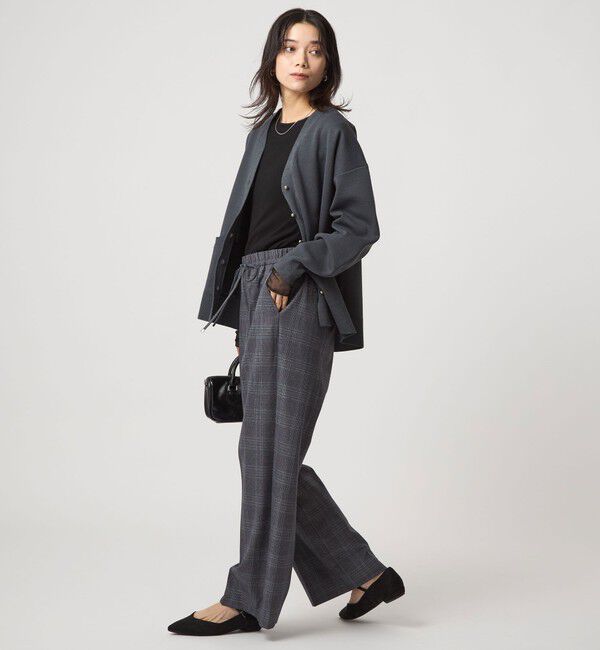 UNITED ARROWS green label relaxing「［size SHORT/TALLあり］ニーハイフレアパンツ ウラキモウ」|その他|