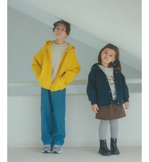 UNITED ARROWS green label relaxing「ダンボール フード ハオリ / パーカー / キッズ  100cm-160cm」|パーカー|