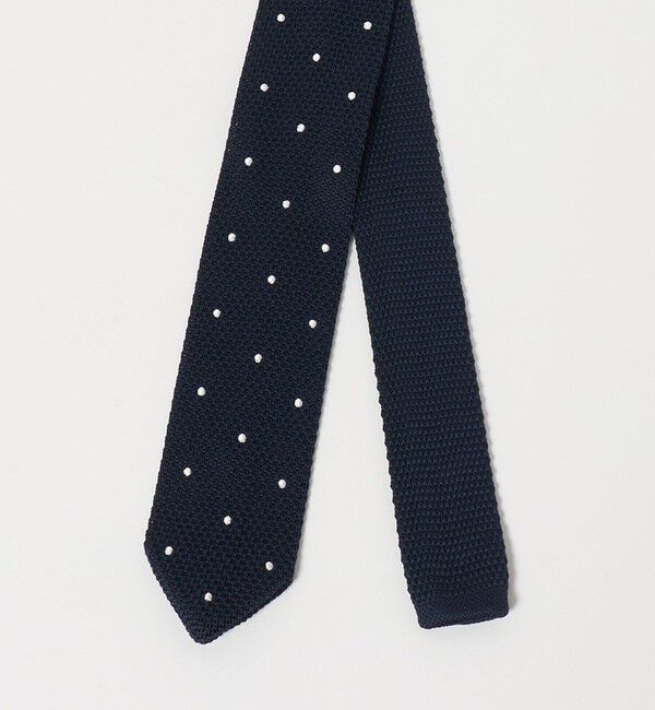 UNITED ARROWS green label relaxing「GLR ポリエステル ウォッシャブル ニット ドット ネクタイ ニットタイ」|ネクタイ・蝶ネクタイ|