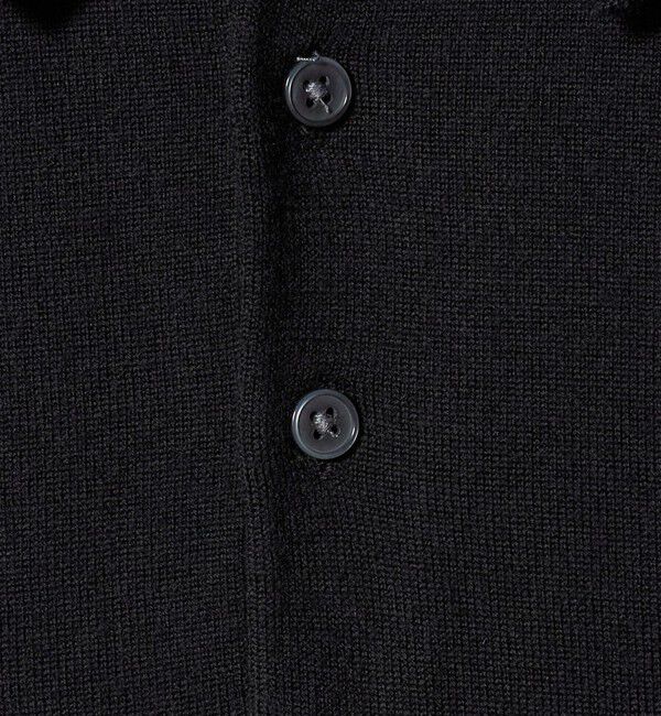 UNITED ARROWS green label relaxing「Super 120's ハイゲージ ニット ポロシャツ」|ニット・セーター|