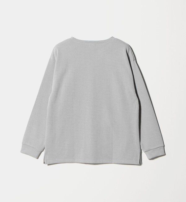 UNITED ARROWS green label relaxing「ハーフゲージ ダブルフェイス ノーカラー カットソー」|Tシャツ・カットソー|