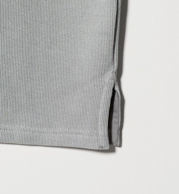 UNITED ARROWS green label relaxing「ハーフゲージ ダブルフェイス ノーカラー カットソー」|Tシャツ・カットソー|