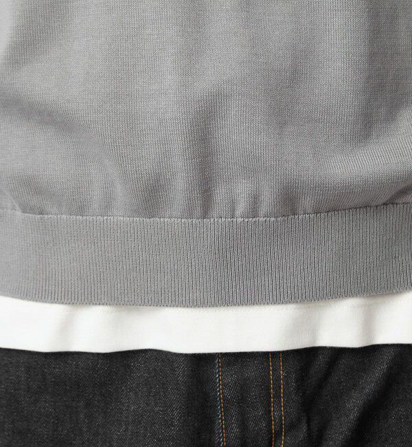 UNITED ARROWS green label relaxing「プレーン レイヤード Vネック ニット」|ニット・セーター|