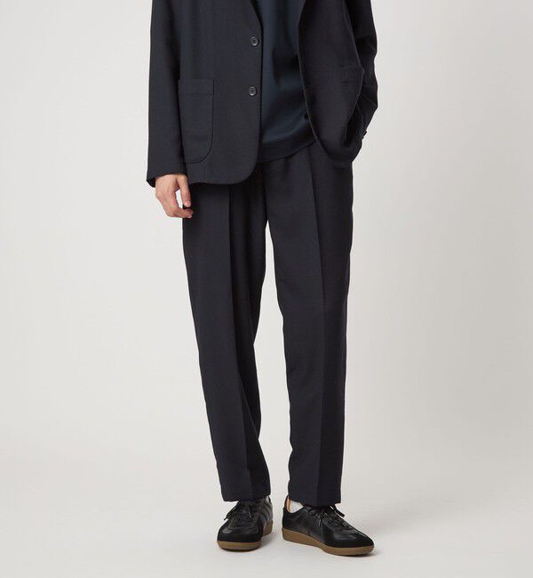 UNITED ARROWS green label relaxing「ウォッシャブル フラノ ツイル ワイド ユーティリティパンツ W2 -ストレッチ-」|その他|