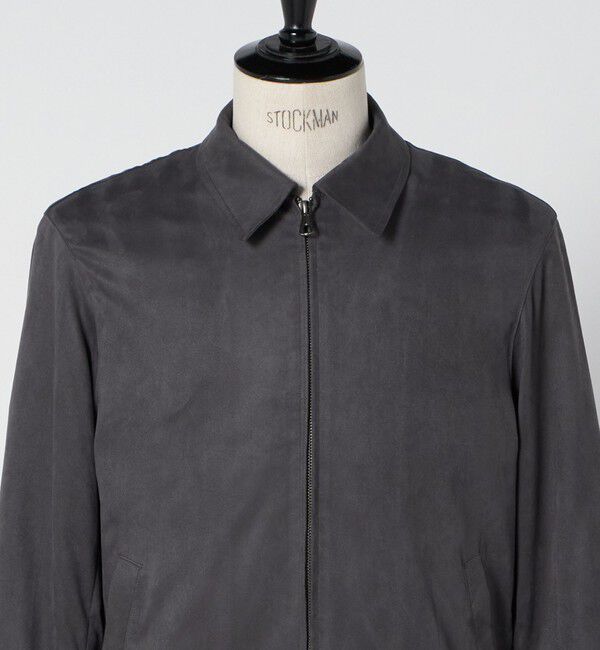 UNITED ARROWS green label relaxing「DC ポリエステル スエードライク ブルゾン」|ブルゾン・スタジャン|