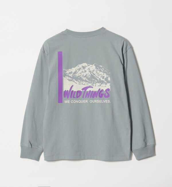 UNITED ARROWS green label relaxing「＜WILD THINGS＞プリント ロングTシャツ / キッズ 140cm-160cm」|Tシャツ・カットソー|