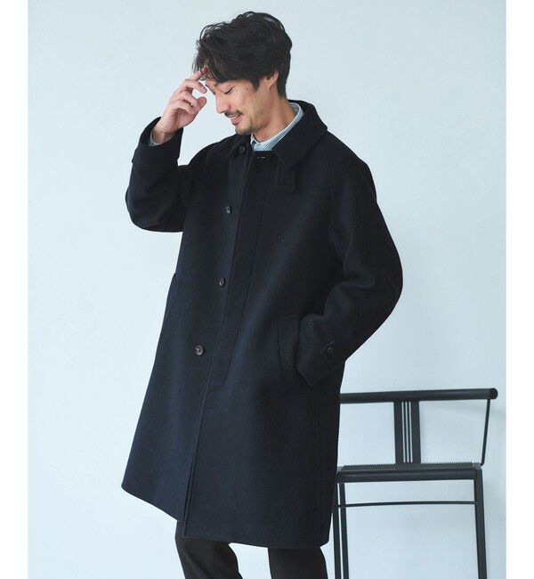 UNITED ARROWS green label relaxing「SENTDALE WOOL ステンカラーコート」|ステンカラーコート|