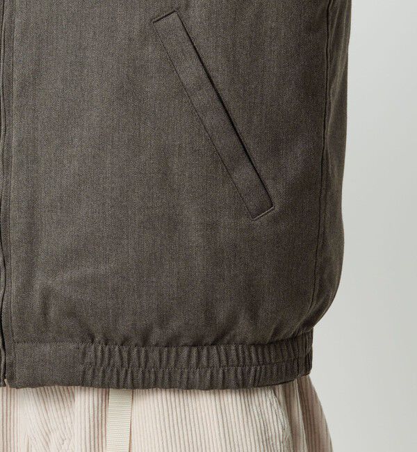 UNITED ARROWS green label relaxing「パデッド リバーシブル ジップ ブルゾン」|ブルゾン・スタジャン|