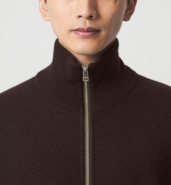 UNITED ARROWS green label relaxing「ミルドウール ジップ カーディガン」|カーディガン|