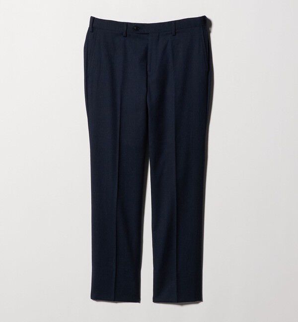 UNITED ARROWS green label relaxing「GLR CLOTH フラノ無地 アジャスター NP スラックス -ストレッチ-」|スラックス|