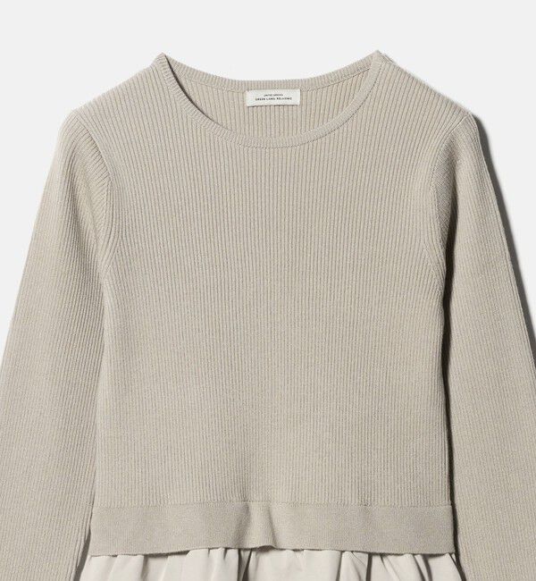 UNITED ARROWS green label relaxing「タフタ ドッキング ワンピース ウォッシャブル」|ワンピース|