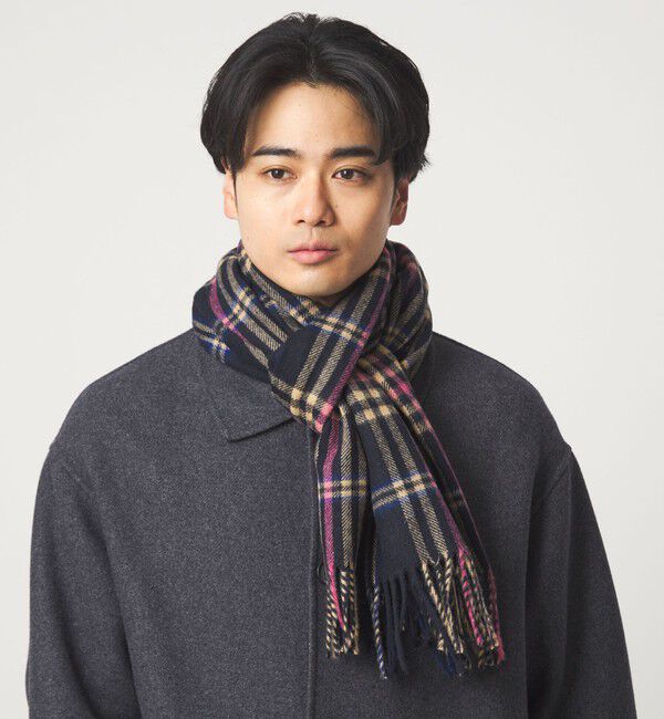 UNITED ARROWS green label relaxing「＜MOON＞チェック 50 マフラー」|マフラー|