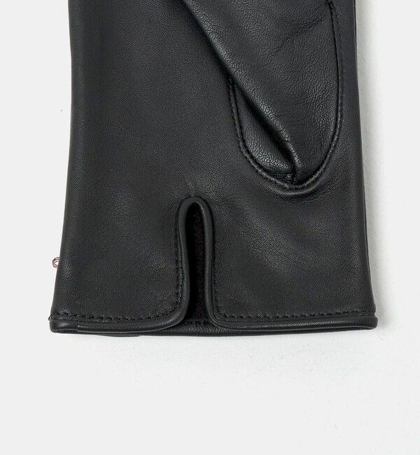 UNITED ARROWS green label relaxing「ラムレザー H/PIQUE グローブ -タッチパネル対応-」|手袋|