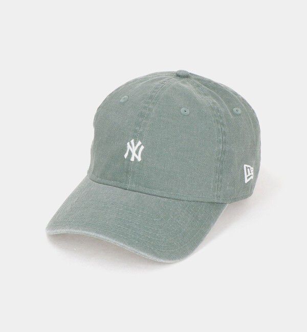 UNITED ARROWS green label relaxing「【別注】＜NEW ERA＞9TWENTY イタリアンウォッシュ NY ミニロゴ キャップ」|キャップ・キャスケット|OLIVE
