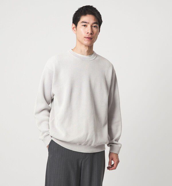 UNITED ARROWS green label relaxing「フェード アゼ クルーネック ニット」|ニット・セーター|