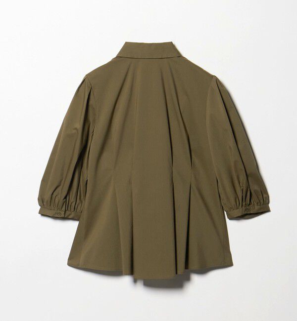 UNITED ARROWS green label relaxing「ウエスト タック フレア シャツ」|シャツ・ブラウス|