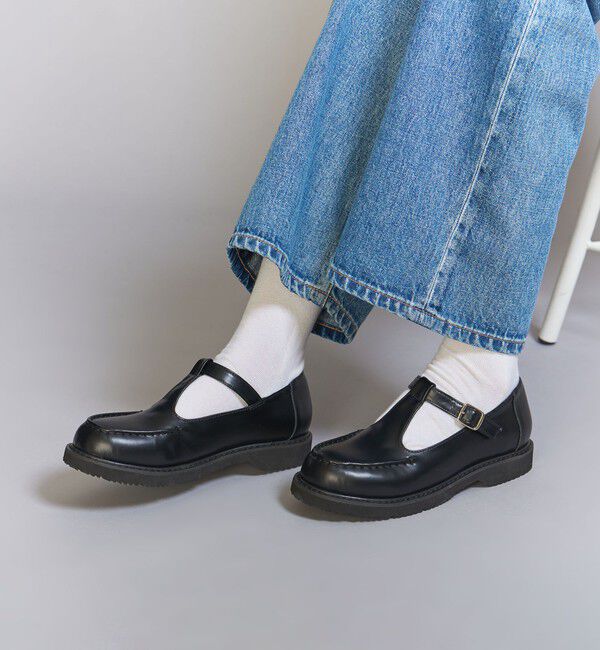 BEAUTY&YOUTH UNITED ARROWS「Tストラップ ローファー」|ビジネス・ドレスシューズ|