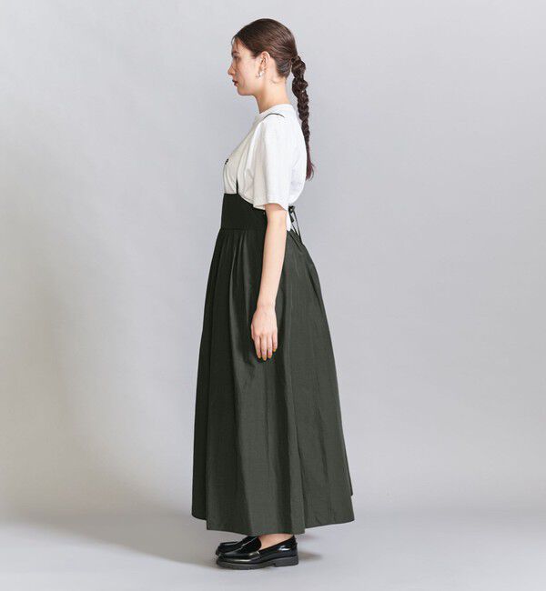 BEAUTY&YOUTH UNITED ARROWS「ナイロンコットン バックホール キャミワンピース -2WAY-」|ワンピース|