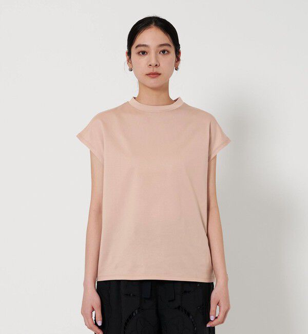 BEAUTY&YOUTH UNITED ARROWS「クルーネック フレンチスリーブ カットソー」|Tシャツ・カットソー|