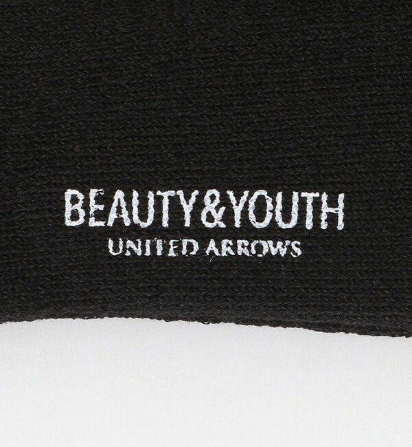 BEAUTY&YOUTH UNITED ARROWS「デオドラント リブ パイル クォーター ソックス」|ソックス|