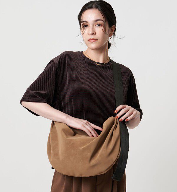 BEAUTY&YOUTH UNITED ARROWS「ギャザー ラウンド ショルダーバッグ」|ショルダー・メッセンジャー|