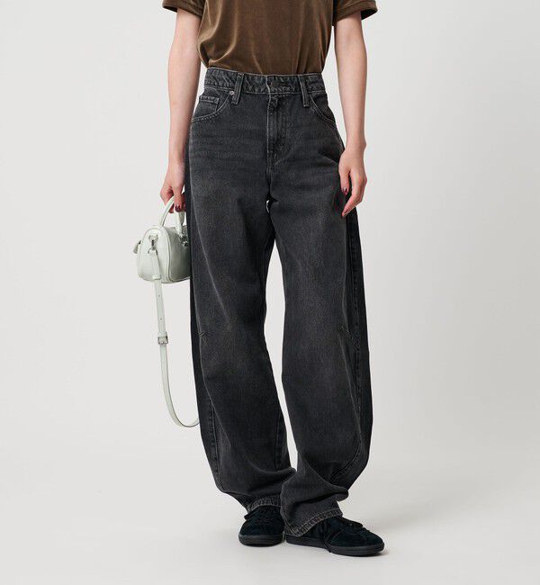 BEAUTY&YOUTH UNITED ARROWS「＜Levi's＞BAGGY DAD BARREL デニムパンツ」|デニム|BLACK